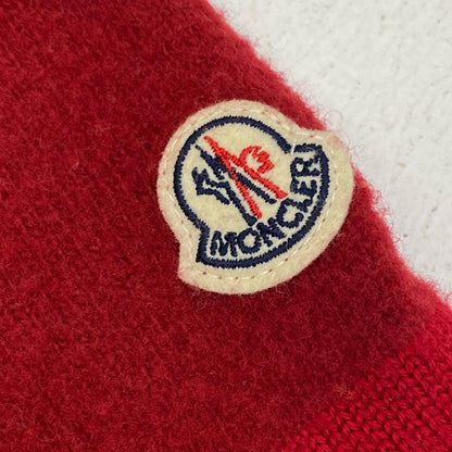 【中古】MONCLER | モンクレール ニット D20919034352 レッド サイズ：M【加古川店】