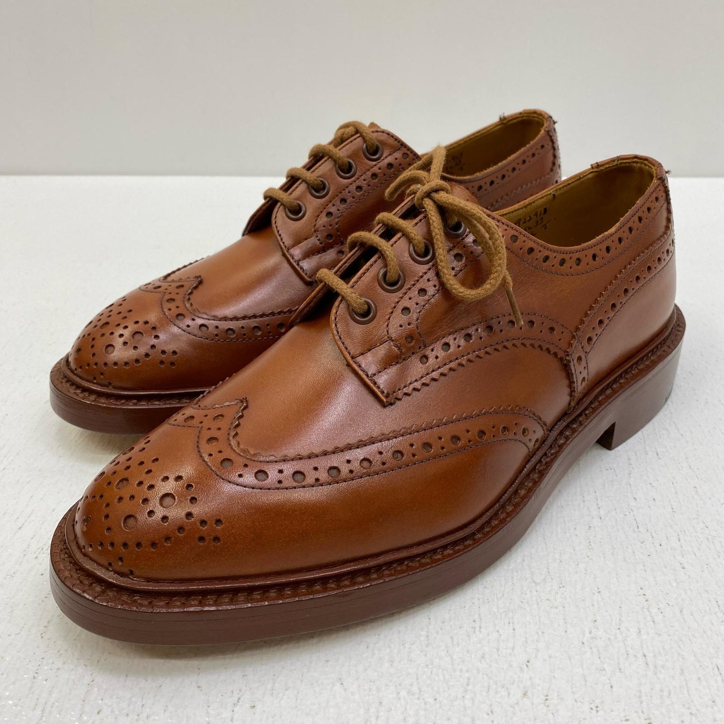 【中古】Tricker's | トリッカーズ Bourton Acorn Antique その他靴 M5633 ブラウン 27.5cm【加古川店】