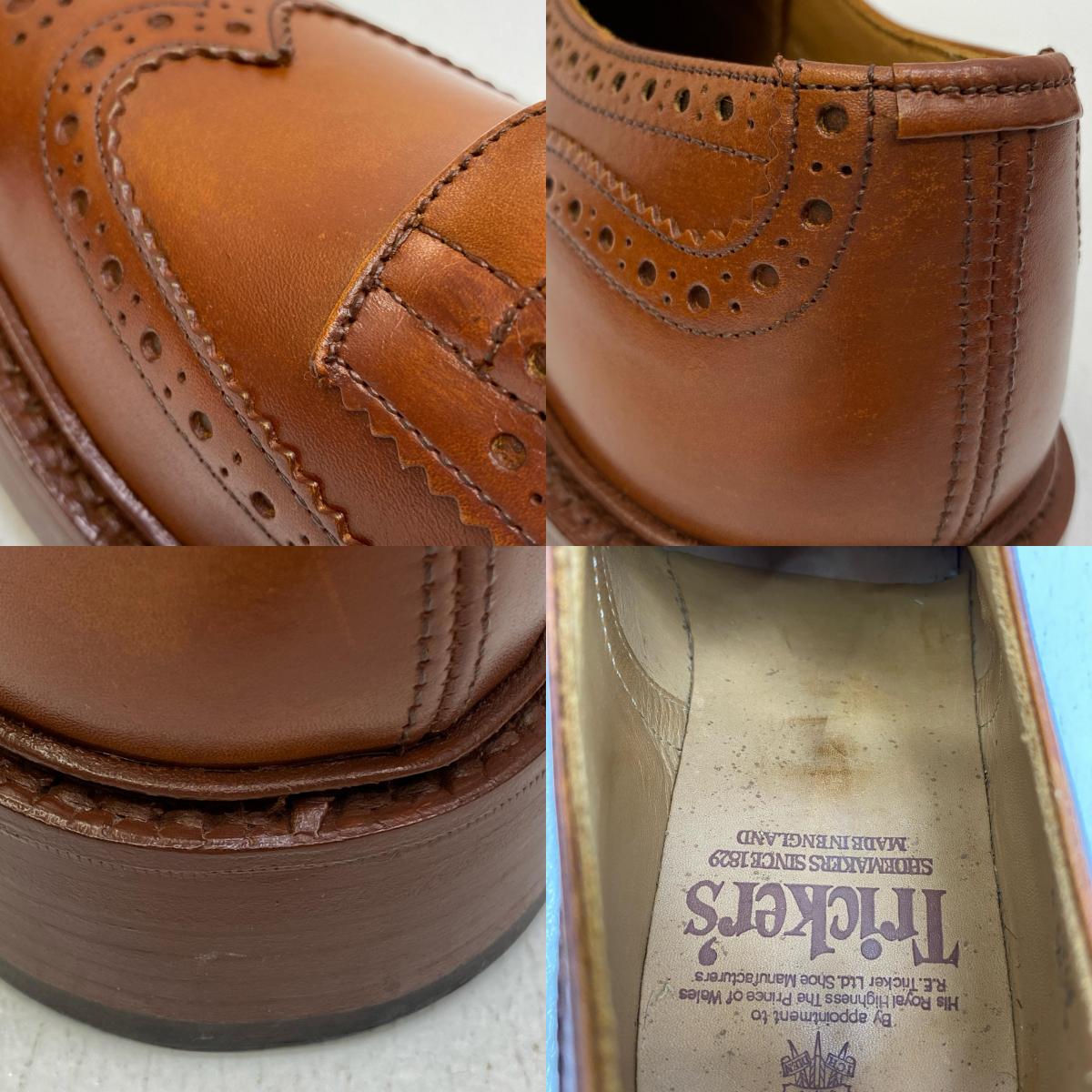 【中古】Tricker's | トリッカーズ Bourton Acorn Antique その他靴 M5633 ブラウン 27.5cm【加古川店】