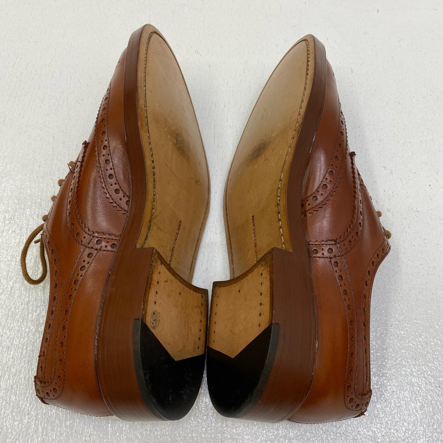 【中古】Tricker's | トリッカーズ Bourton Acorn Antique その他靴 M5633 ブラウン 27.5cm【加古川店】