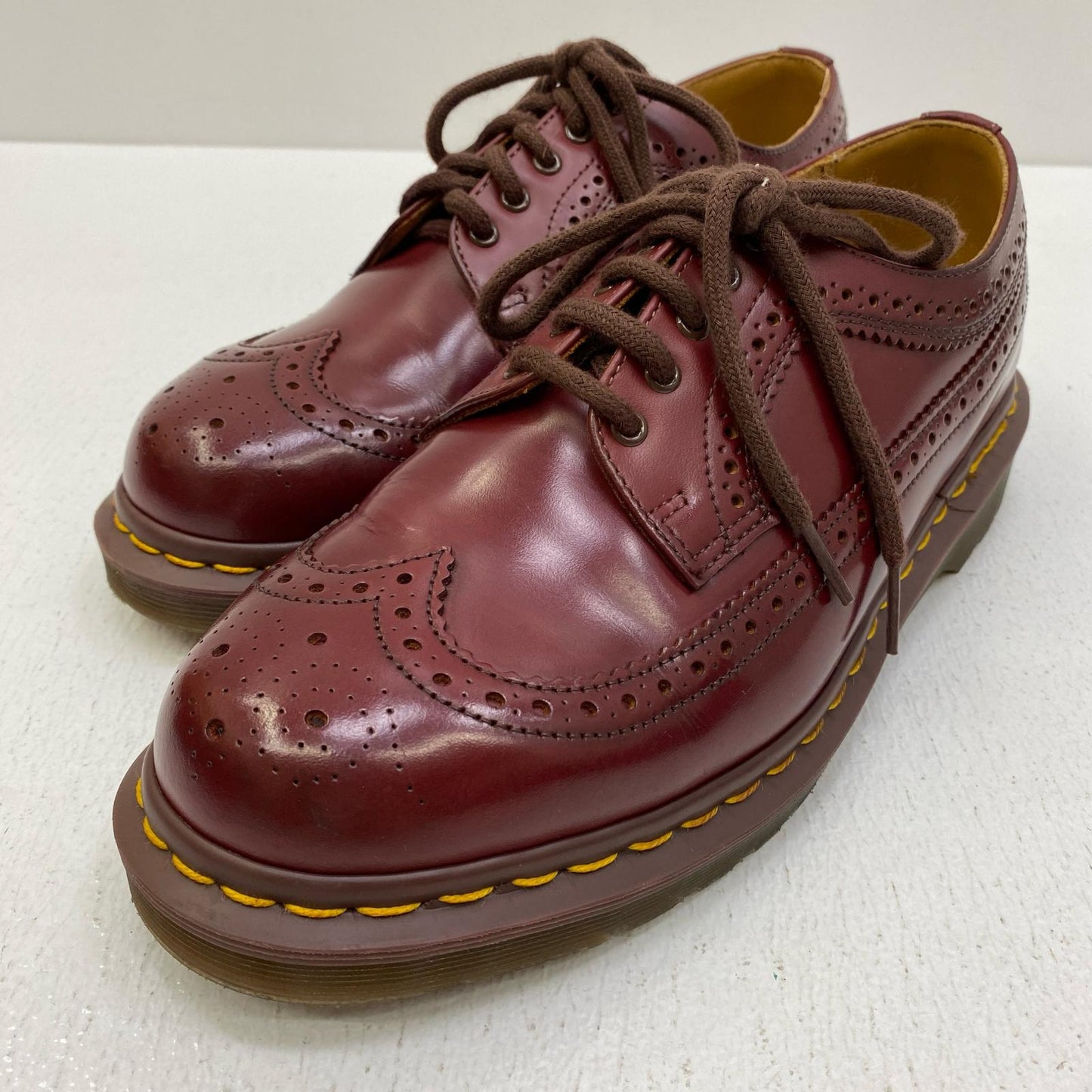 【中古】Dr.Martens | ドクターマーチン BROGUE SHOE その他靴 3989 ボルドー/バーガンディー 27cm【加古川店】