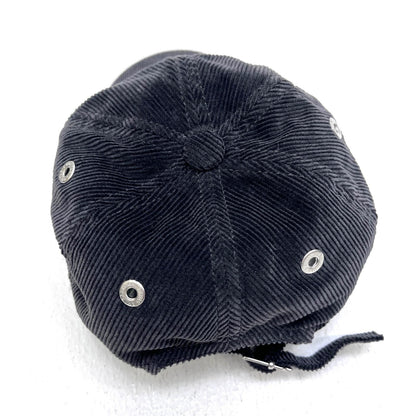 【中古】AMI | アミ Ami de Coeur Corduroy Cap 国内正規品 キャップ ucp265 co0089 ブラック【加古川店】