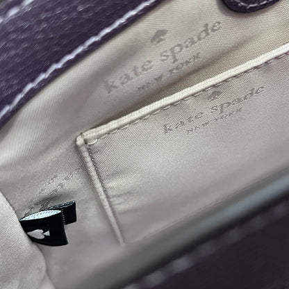 【中古】kate spade NEW YORK | ケイトスペードニューヨーク フィービー トップ ハンドル サッチェル その他バッグ KJ951 パープル【加古川店】