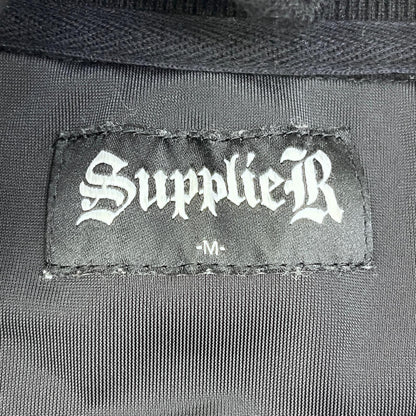 【中古】SUPPLIER | サプライヤー Velvet Track Jacket ジャージ ブラック サイズ：M【加古川店】