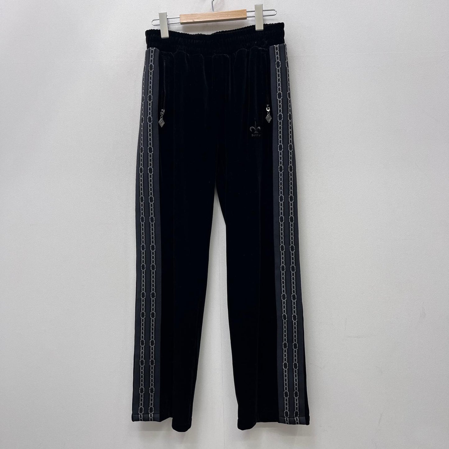 【中古】SUPPLIER | サプライヤー Velvet Track pants パンツ ブラック サイズ：S【加古川店】