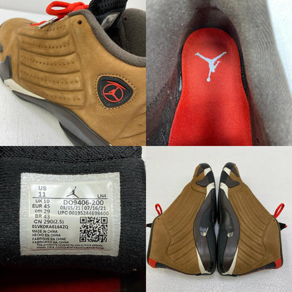 【中古】NIKE | ナイキ Air Jordan 14 Winterized スニーカー DO9406-200 ブラウン 29cm【加古川店】