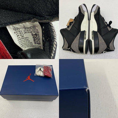 【中古】NIKE | ナイキ Levi's Air Jordan 3 Retro SP スニーカー IR0914-400 ブラック 28.5cm【加古川店】