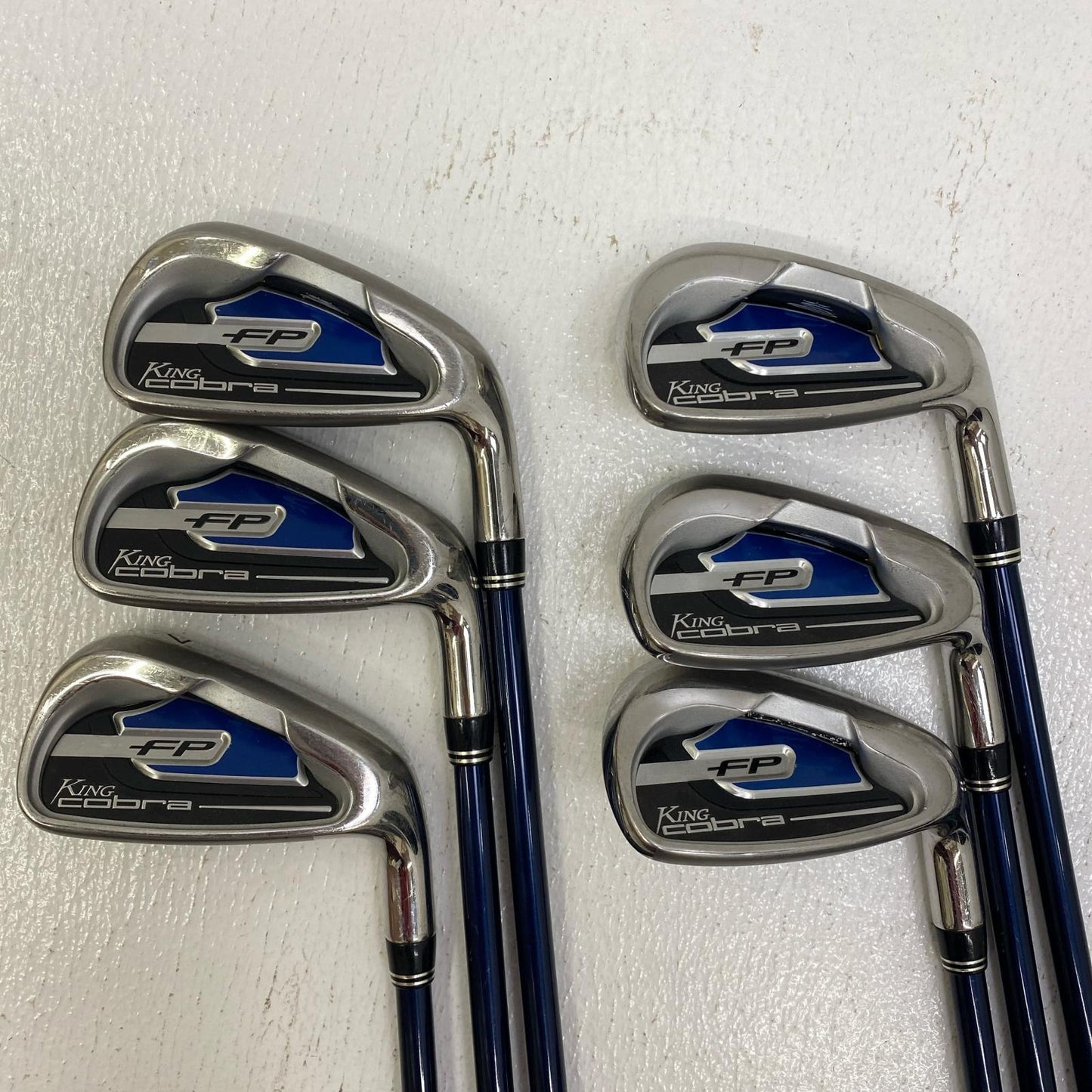 【ゴルフ用品】 COBRA | コブラ COBRA アイアンセット KING cobra FP(2008)ｱｲｱﾝ6本ｾｯﾄ シャフト:ALDILA VS PROTO-HL フレックス:R 5~9.P【加古川店】