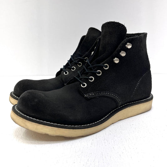 【中古】RED WING | レッドウィング 6-inch Classic Round その他靴 8174 ブラック 25.5cm【加古川店】