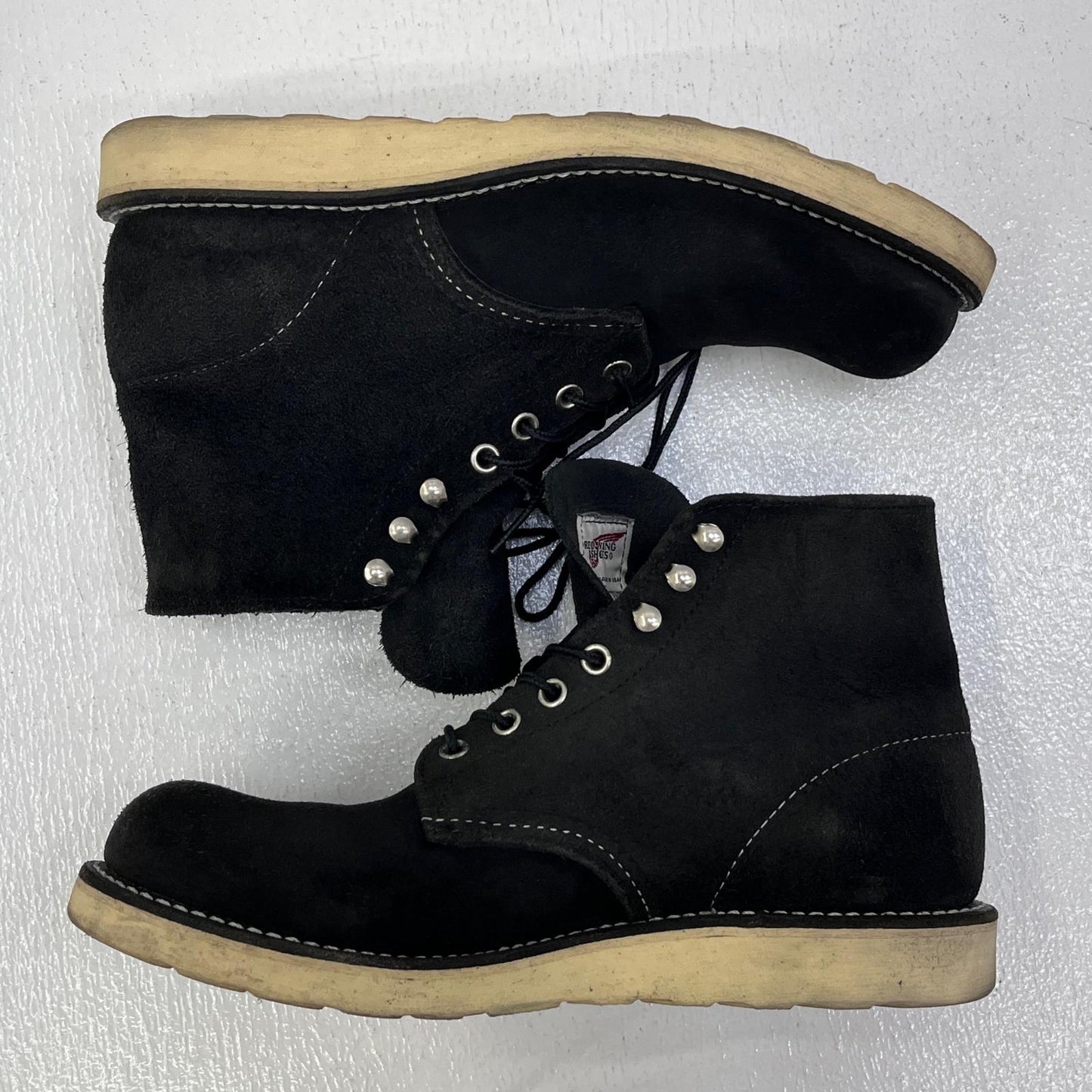 【中古】RED WING | レッドウィング 6-inch Classic Round その他靴 8174 ブラック 25.5cm【加古川店】