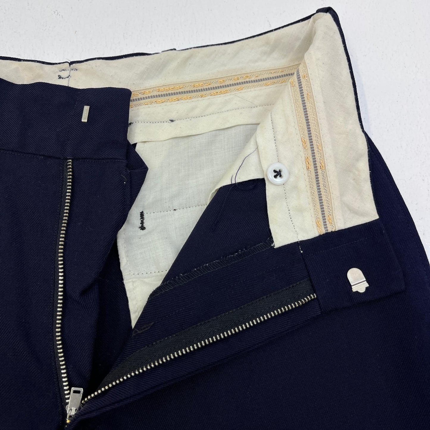 【中古】MILITARY衣料 | ミリタリーイリョウ 国境警備隊　フランス軍 棒TALON パンツ ネイビー【加古川店】