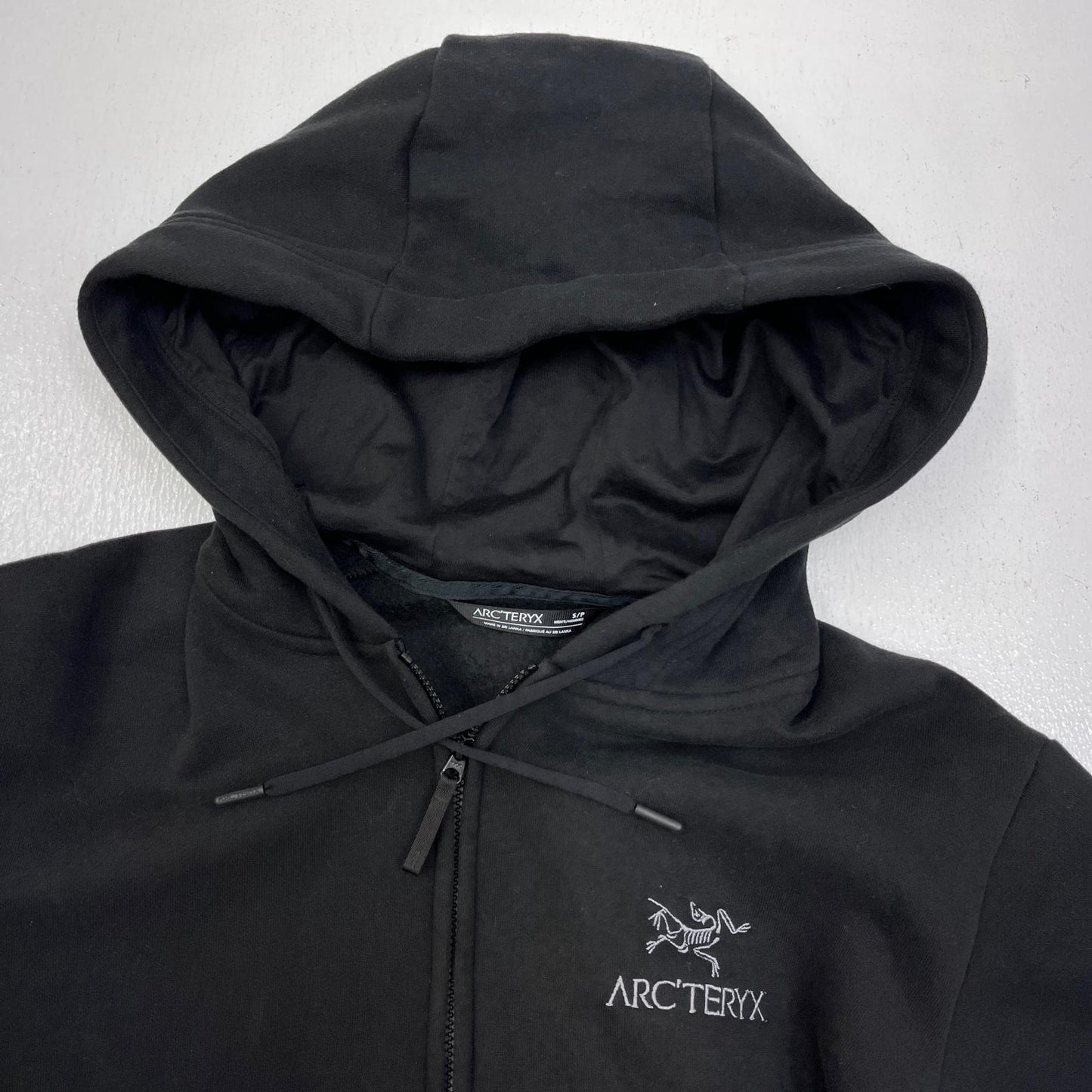 【中古】ARC'TERYX | アークテリクス Emblem Fleece Full-Zip Hoody パーカー X000009929 ブラック サイズ：S【加古川店】