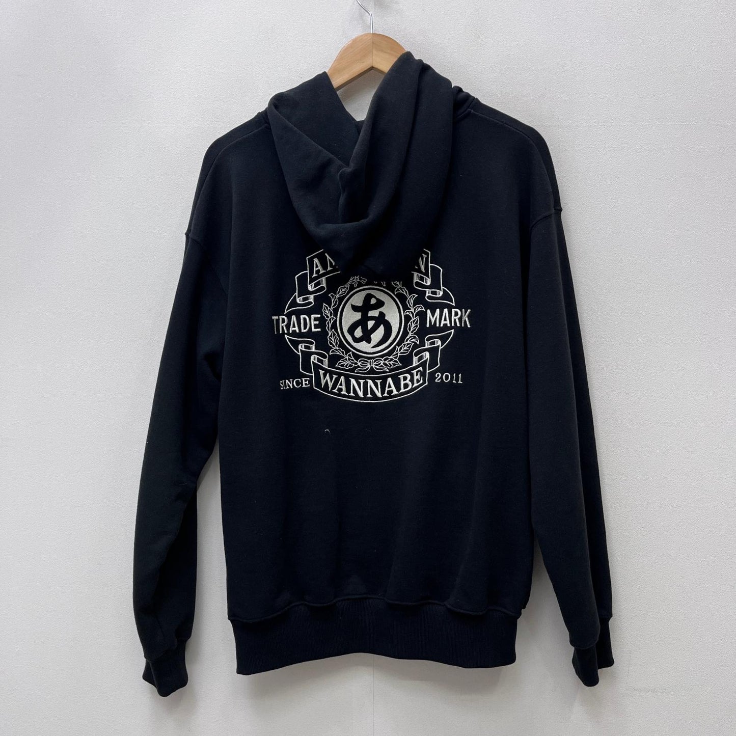 【中古】schott | ショット ×AMERICAN WANNABE パーカー 782-5131004 ブラック サイズ：L【加古川店】