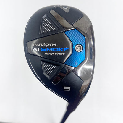 【中古】【ゴルフ用品】 Callaway | キャロウェイ PARADYM Ai SMOKE MAX FAST(2024)5H 24° TENSEI BLUE 約40インチ フレックスS【加古川店】