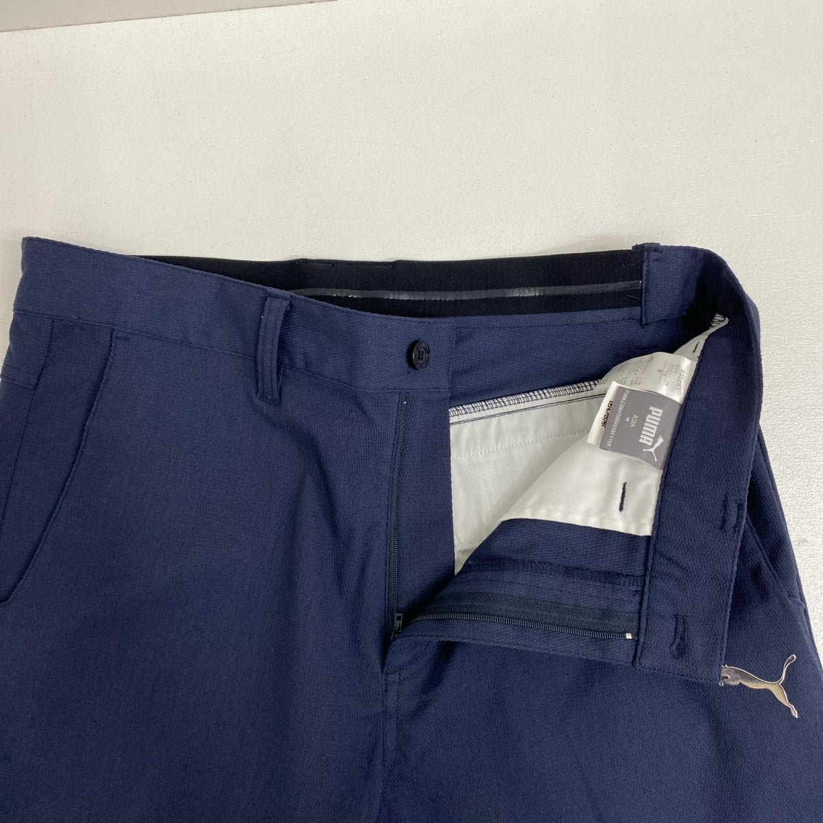 PUMA | プーマ PUMA ウェア(ゴルフ) 930263 ネイビー EX ｽﾄﾚｯﾁﾃｰﾊﾟｰﾄﾞﾀｯｸﾊﾟﾝﾂ size:M【加古川店】