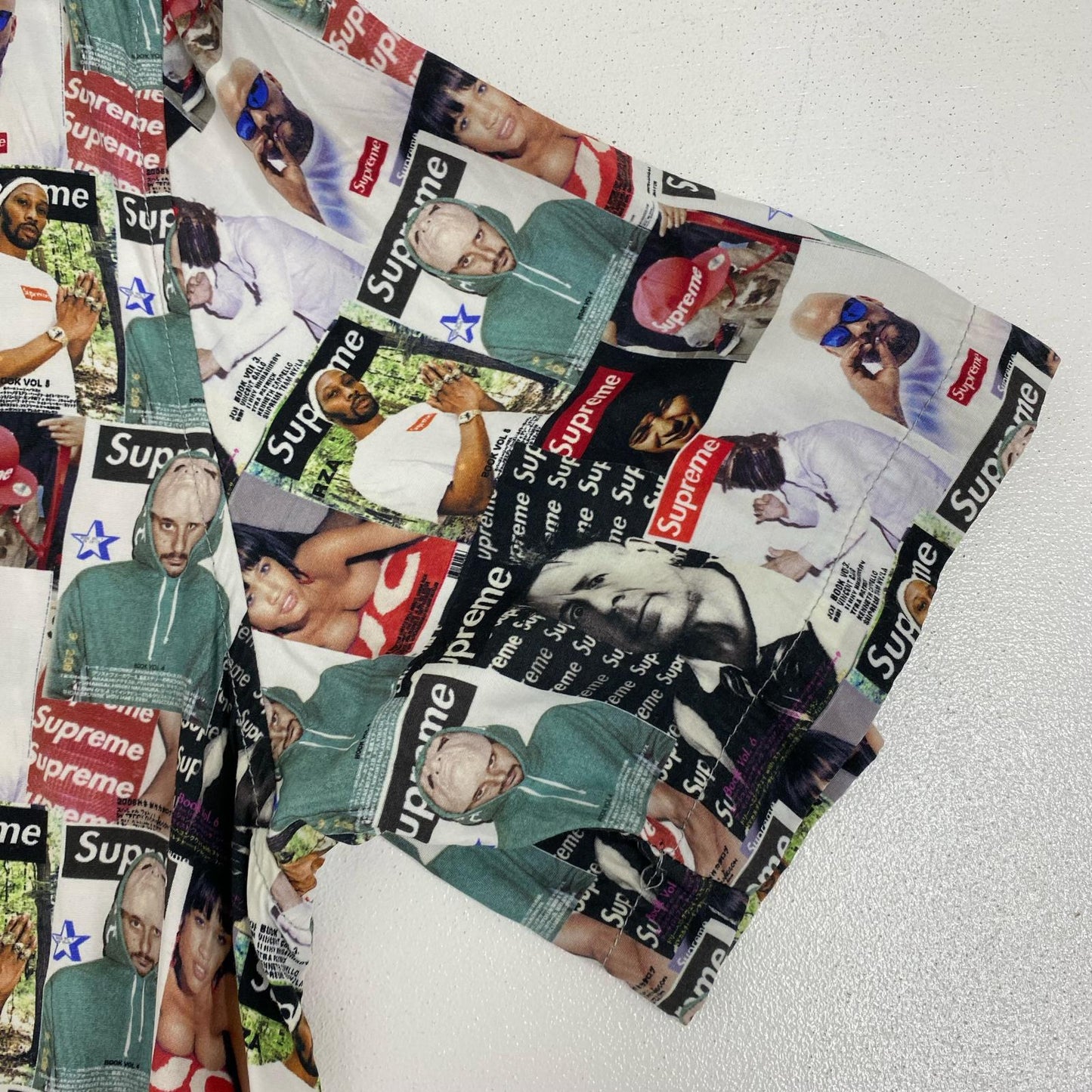 Supreme | シュプリーム Magazine S/S Shirt オープンカラーシャツ 総柄 Lサイズ 23SS 半袖シャツ サイズ：L【加古川店】