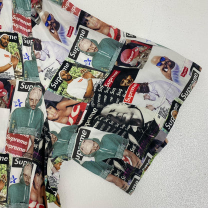Supreme | シュプリーム Magazine S/S Shirt オープンカラーシャツ 総柄 Lサイズ 23SS 半袖シャツ サイズ：L【加古川店】