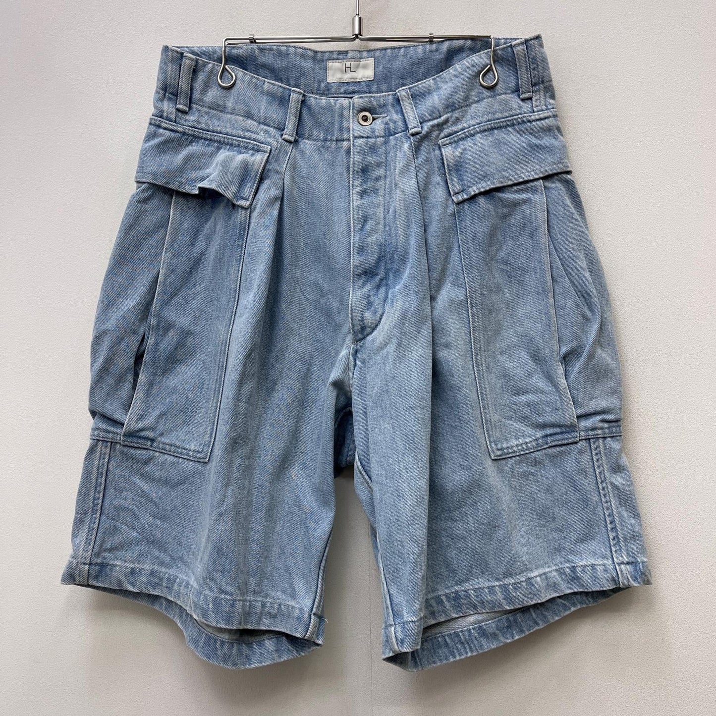 【中古】HERILL | ヘリル HL Denim Cargoshorts ショートパンツ 22-030-HL-8111-1 インディゴ サイズ：2【加古川店】