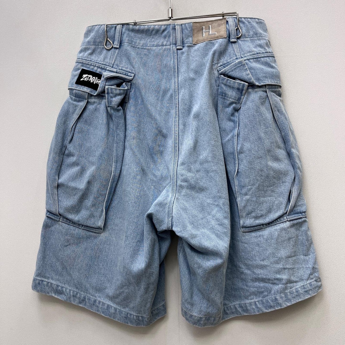【中古】HERILL | ヘリル HL Denim Cargoshorts ショートパンツ 22-030-HL-8111-1 インディゴ サイズ：2【加古川店】