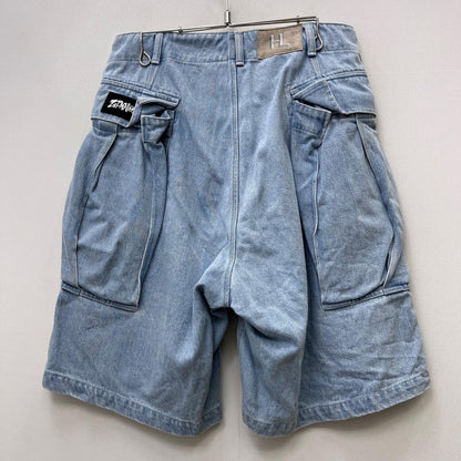 【中古】HERILL | ヘリル HL Denim Cargoshorts ショートパンツ 22-030-HL-8111-1 インディゴ サイズ：2【加古川店】