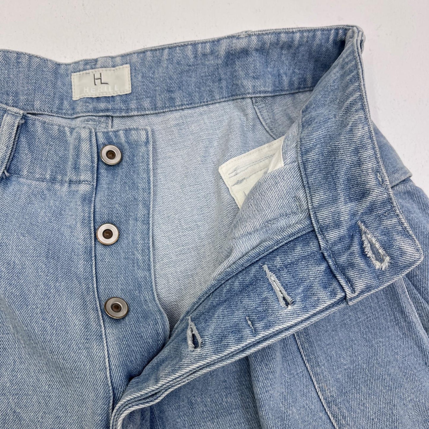 【中古】HERILL | ヘリル HL Denim Cargoshorts ショートパンツ 22-030-HL-8111-1 インディゴ サイズ：2【加古川店】