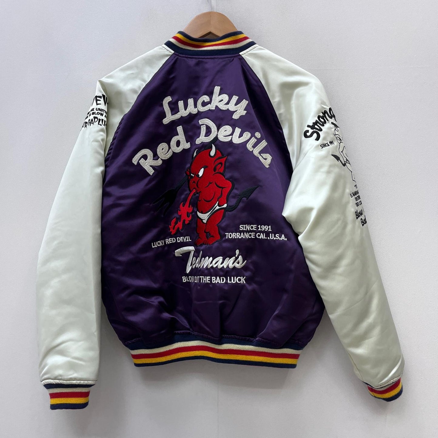 【中古】TED MAN | テッドマン LUCKY RED DEVIL スタジャン 2067062 リバーシブル サイズ：40【加古川店】
