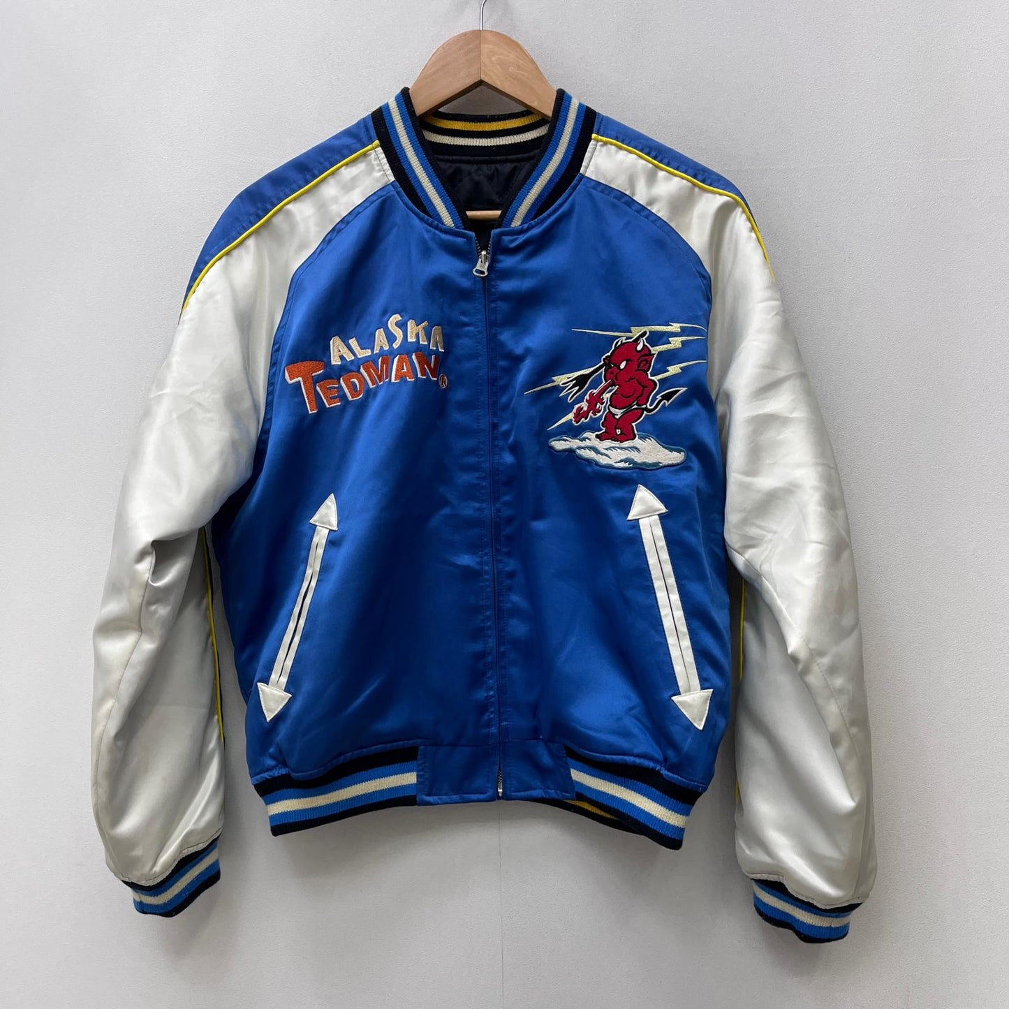 【中古】TED MAN | テッドマン ALASKA TEDMAN スタジャン 2067062 ブルー サイズ：38【加古川店】
