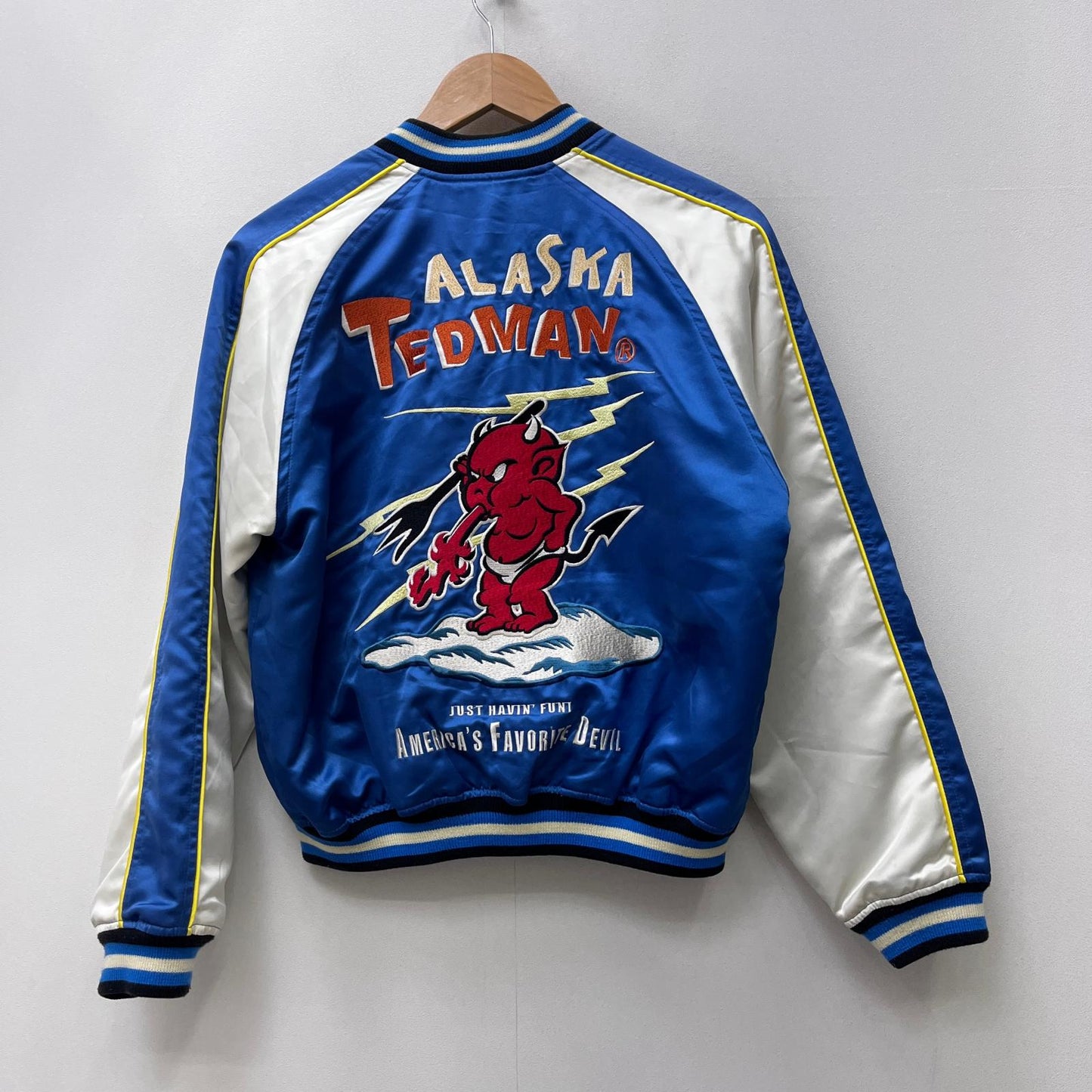 【中古】TED MAN | テッドマン ALASKA TEDMAN スタジャン 2067062 ブルー サイズ：38【加古川店】