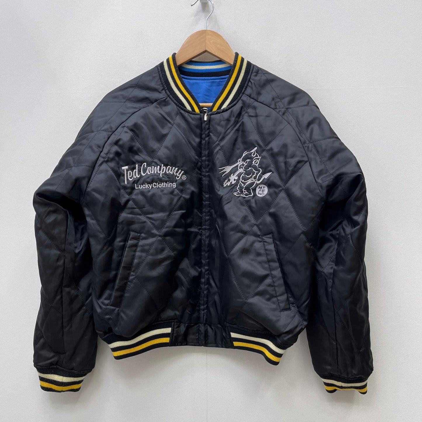 【中古】TED MAN | テッドマン ALASKA TEDMAN スタジャン 2067062 ブルー サイズ：38【加古川店】