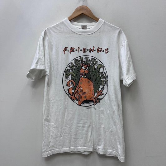 【中古】 FRIENDS Smelly Cat 半袖Ｔシャツ ホワイト サイズ：L【加古川店】