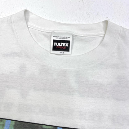 【中古】 TULTEXﾎﾞﾃﾞｨ KERMIT TOO LATE 半袖Ｔシャツ ホワイト サイズ：L【加古川店】