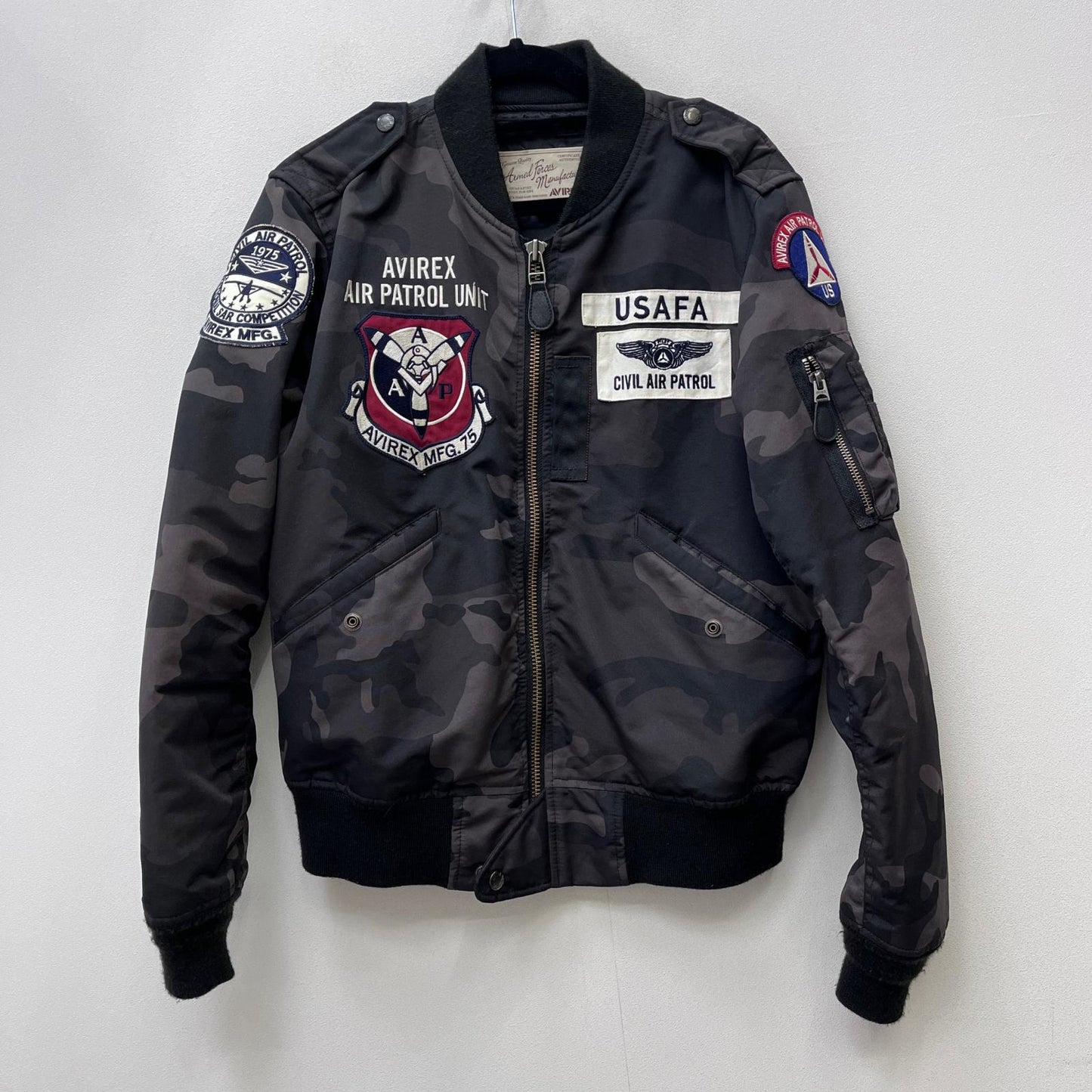 【中古】AVIREX | アヴィレックス U.S.A.F.A. PATCHED L-2 ミリタリーコート 6172111 カモ サイズ：M【加古川店】