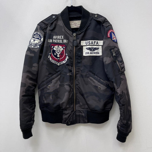 【中古】AVIREX | アヴィレックス U.S.A.F.A. PATCHED L-2 ミリタリーコート 6172111 カモ サイズ：M【加古川店】