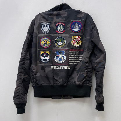 【中古】AVIREX | アヴィレックス U.S.A.F.A. PATCHED L-2 ミリタリーコート 6172111 カモ サイズ：M【加古川店】