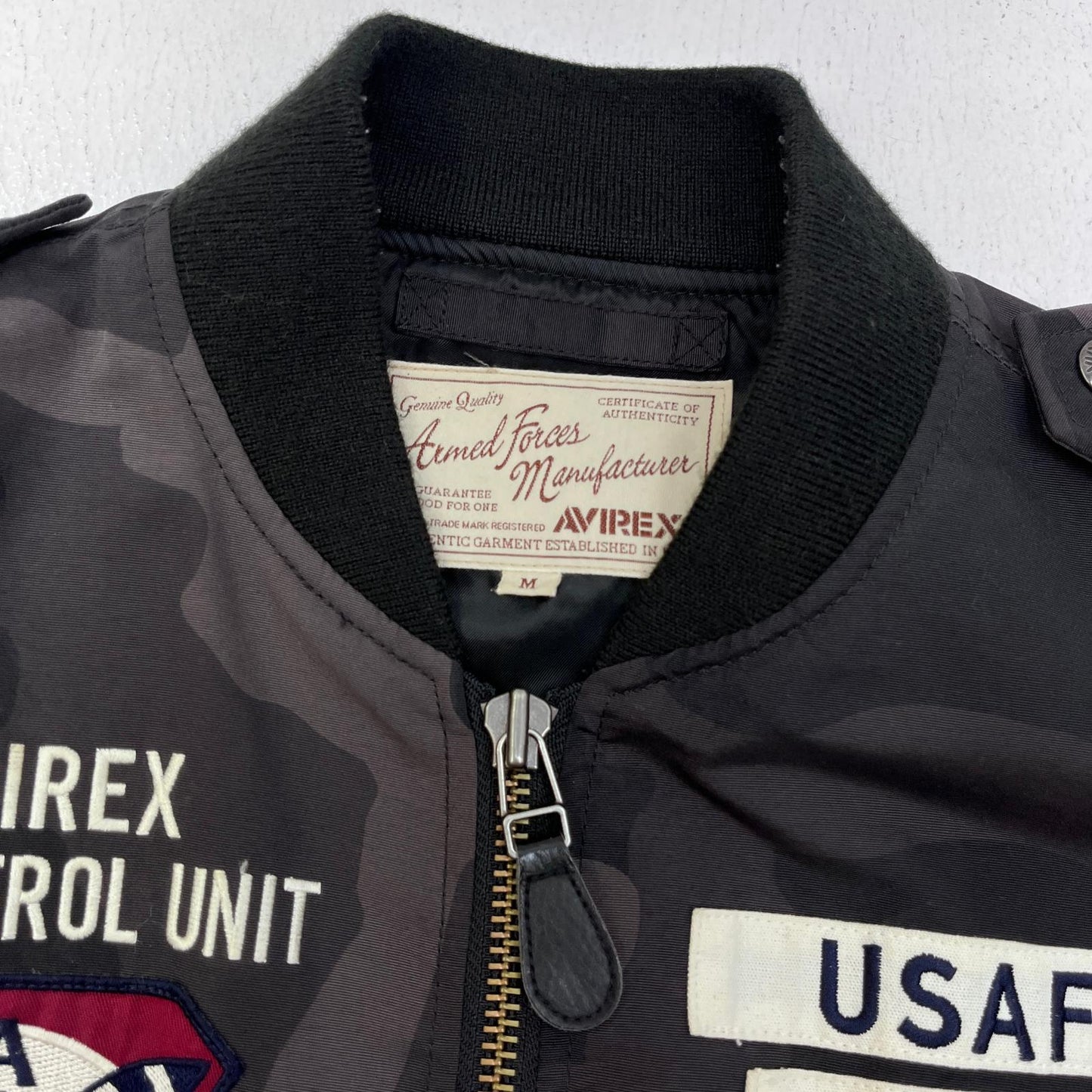 【中古】AVIREX | アヴィレックス U.S.A.F.A. PATCHED L-2 ミリタリーコート 6172111 カモ サイズ：M【加古川店】