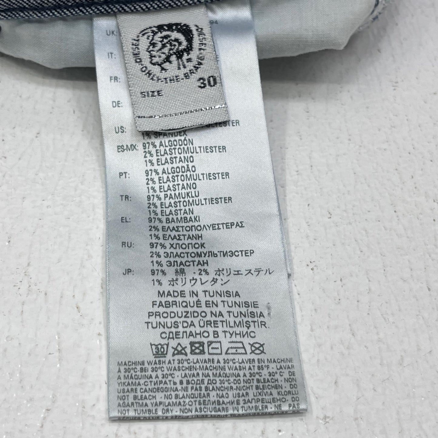 【中古】DIESEL | ディーゼル KROOLEY-E-NE パンツ インディゴ サイズ：30【加古川店】