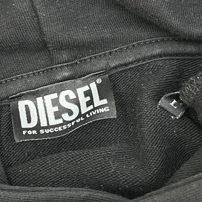 【中古】DIESEL | ディーゼル パーカー ブラック サイズ：L【加古川店】