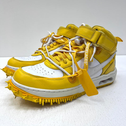 【中古】NIKE | ナイキ Air Force 1 Mid SP LTHR スニーカー DR0500-101 イエロー 26.5cm【加古川店】