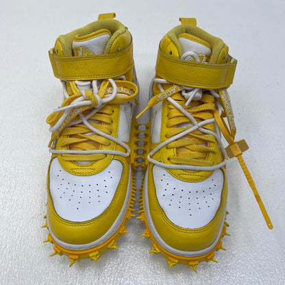 【中古】NIKE | ナイキ Air Force 1 Mid SP LTHR スニーカー DR0500-101 イエロー 26.5cm【加古川店】