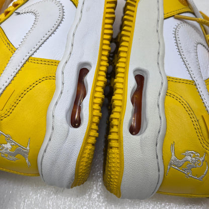 【中古】NIKE | ナイキ Air Force 1 Mid SP LTHR スニーカー DR0500-101 イエロー 26.5cm【加古川店】