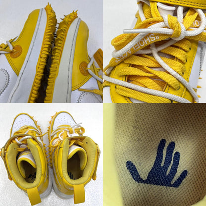 【中古】NIKE | ナイキ Air Force 1 Mid SP LTHR スニーカー DR0500-101 イエロー 26.5cm【加古川店】