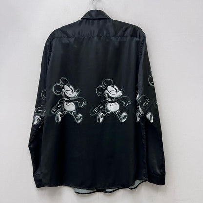【中古】 maxsix Disney 半袖シャツ ブラック サイズ：M【加古川店】