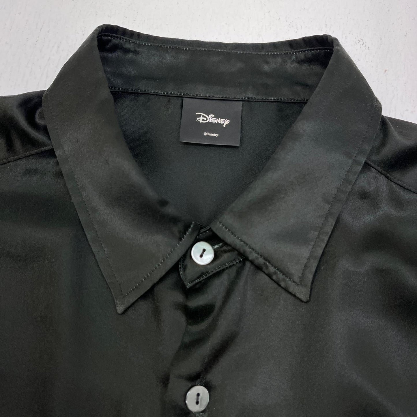 【中古】 maxsix Disney 半袖シャツ ブラック サイズ：M【加古川店】