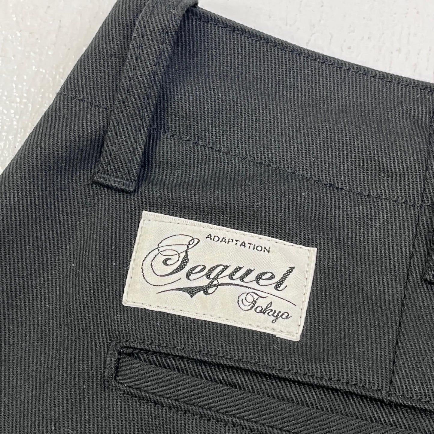 【中古】SEQUEL | シークエル TYPE-XF チノパンツ SQ-24AW-PT-11 ブラック サイズ：XL【加古川店】