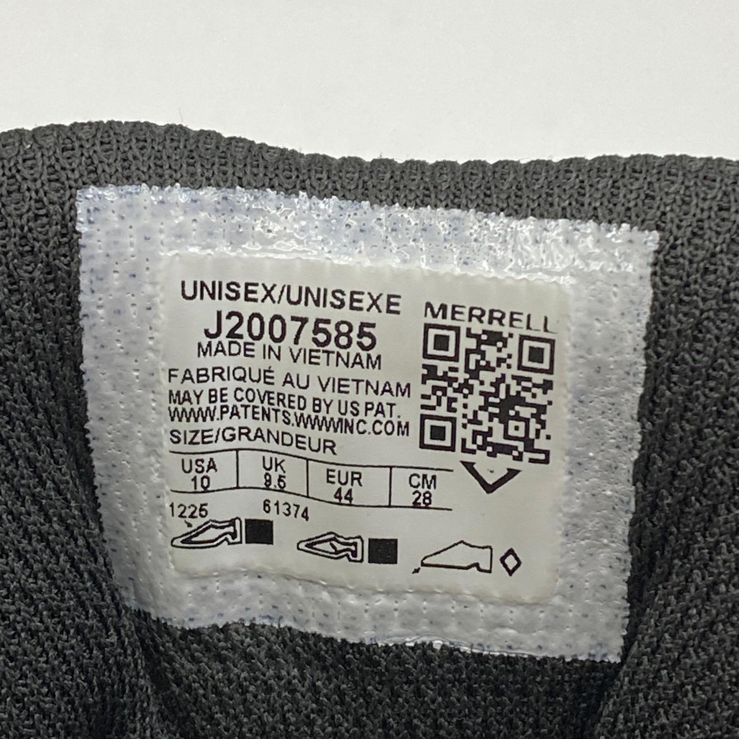 【中古】MERRELL | メレル CHAM REDUX ST GTX スニーカー J2007585 ブラック 28cm【加古川店】