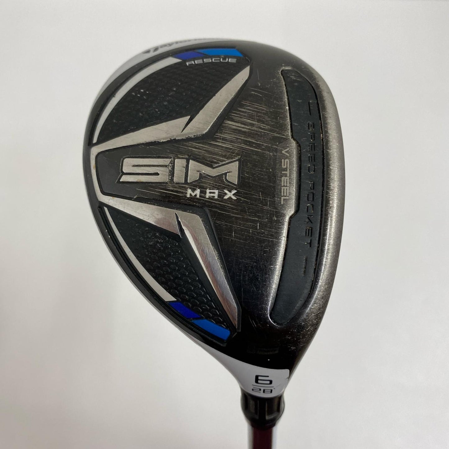 【ゴルフ用品】 TaylorMade | テーラーメイド SIM MAX RESCUE(2020) 6U 28° NS.PRO Zelos7 フレックス:S 約38ｲﾝﾁ【加古川店】