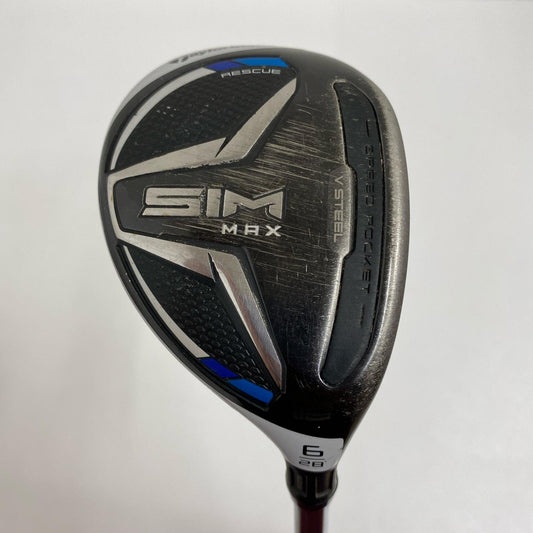 【ゴルフ用品】 TaylorMade | テーラーメイド SIM MAX RESCUE(2020) 6U 28° NS.PRO Zelos7 フレックス:S 約38ｲﾝﾁ【加古川店】