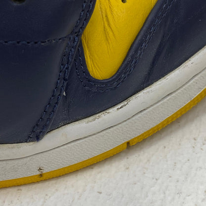 【中古】NIKE | ナイキ Air Jordan 1 Mid 'Michigan' スニーカー 554724-707 イエロー 28cm【加古川店】