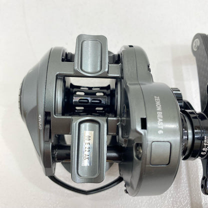【中古】【フィッシング/釣り/釣具/リール】 【ベイトリール/右ハンドル】AbuGarcia | アブガルシア ゼノンビースト6【加古川店】