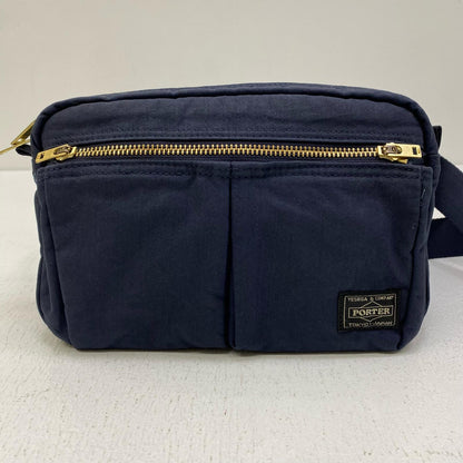 【中古】PORTER | ポーター DRAFT WAIST BAG ウエストバッグ ネイビー【加古川店】